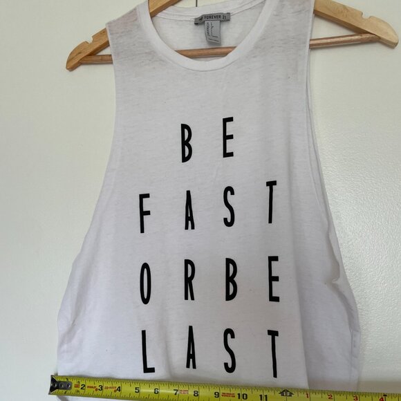 Bundle of 3 Workout Crop Tank Tops (H&M and F21 Muscle Tees) - Picture 10 of 16